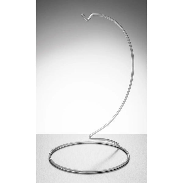 Glass Orb Display Stand - Silver