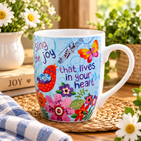 Sing Joy Bird - Ceramic Mug