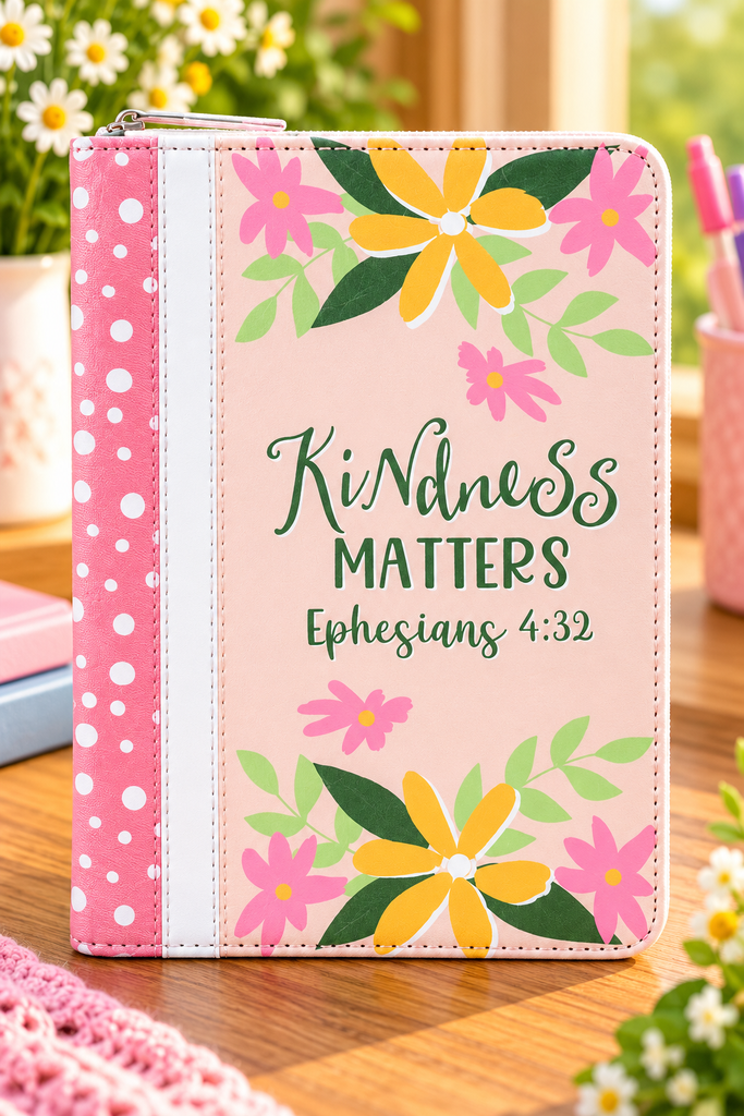 Faux Leather Journal: Kindness Matters