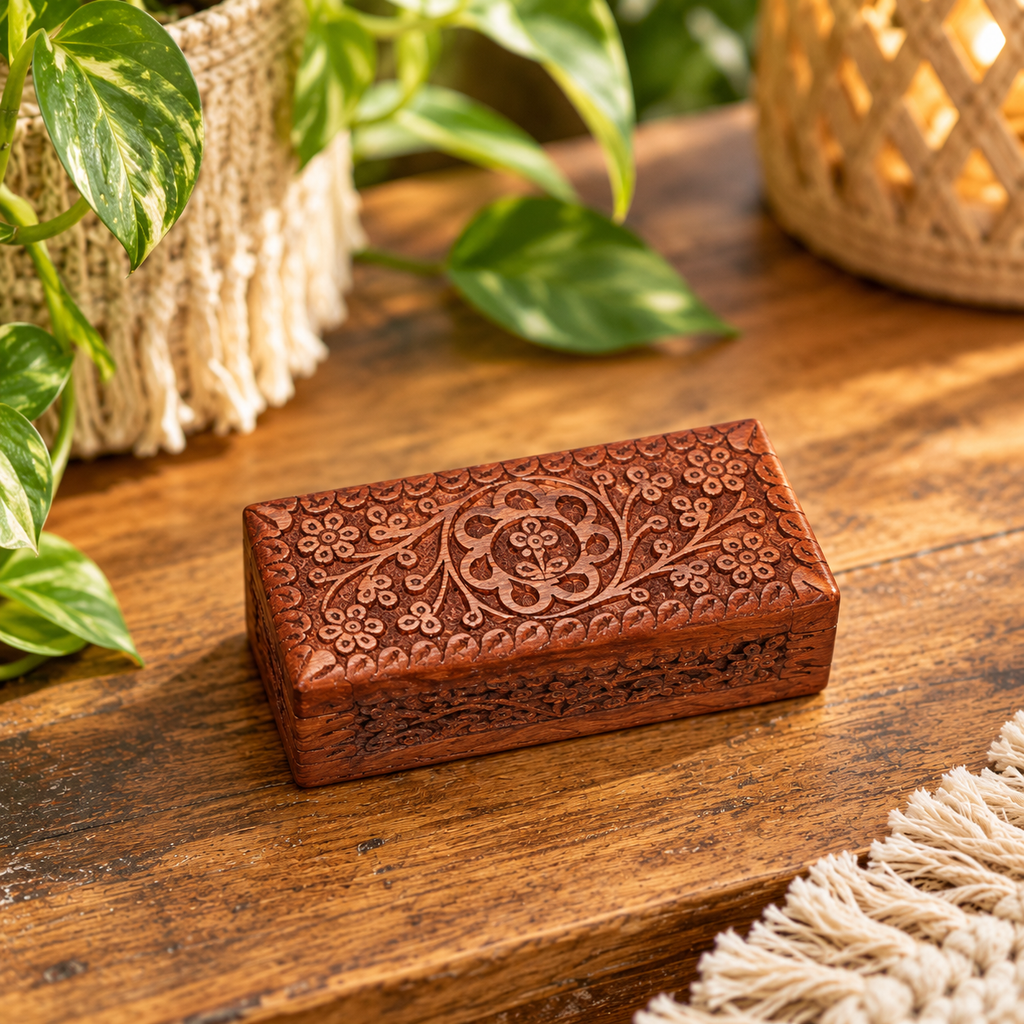 Tree of Life Wooden Box - Small