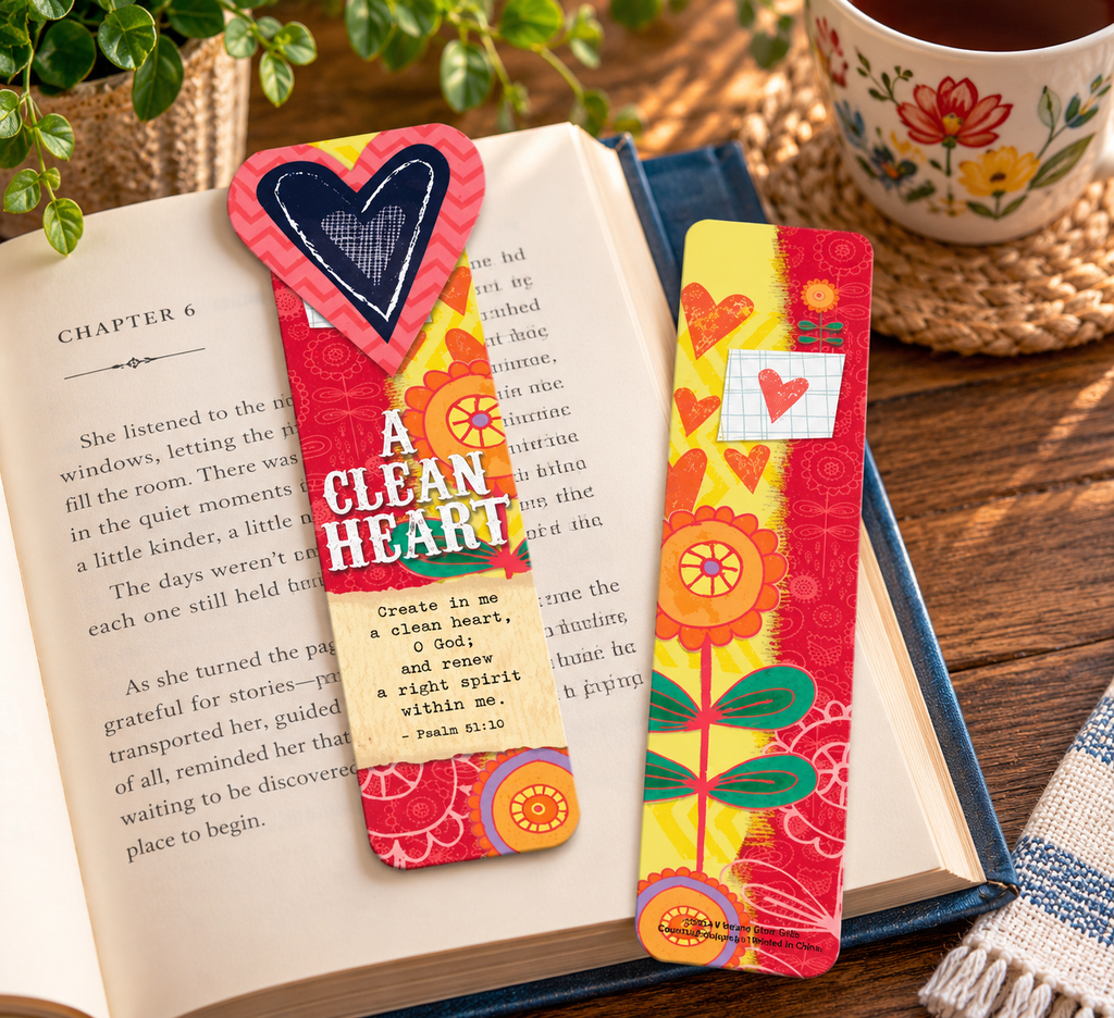 Magnetic Bookmark: Clean Heart