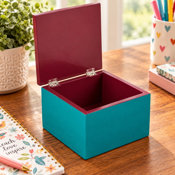 Teach, Love, Inspire Hinged Box