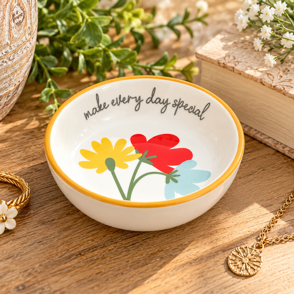 Flower Trinket Dish