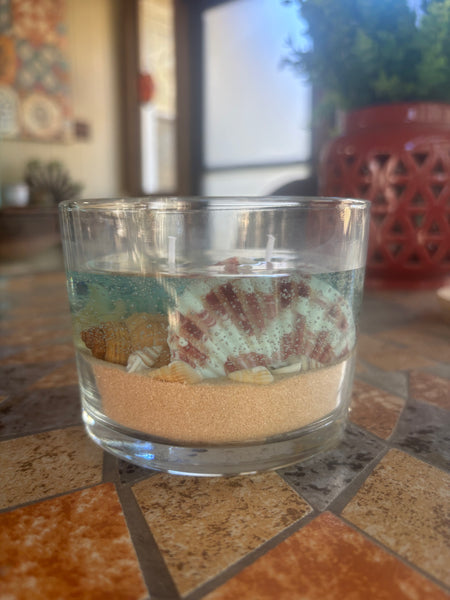 Sea Scape Gel Candle