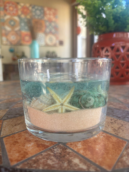 Sea Scape Gel Candle