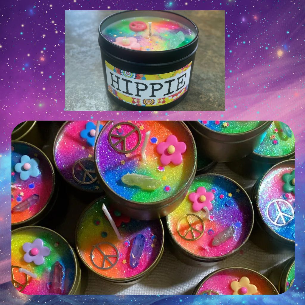 Hippie Soy Candle