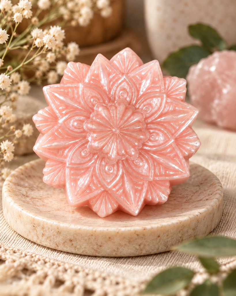 Handcrafted Artisan Bohemian Soap | 3 oz - Georgia Peach