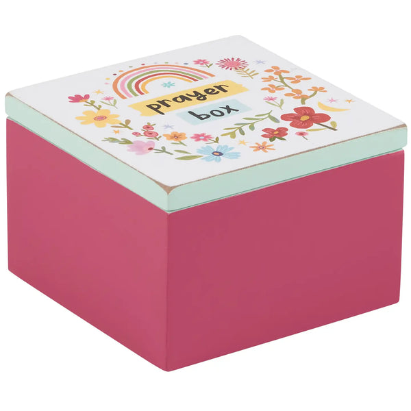 Floral Prayer Hinged Box