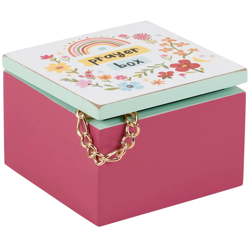 Floral Prayer Hinged Box