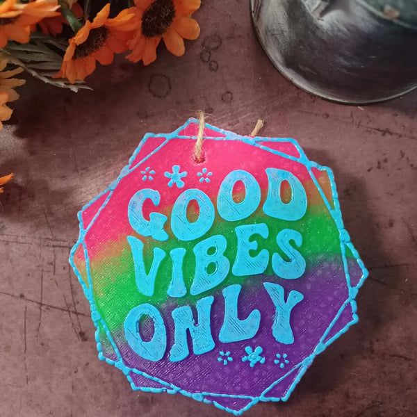 Good Vibes Only Car Freshie