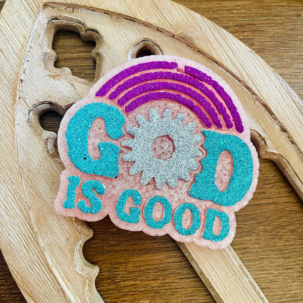 God is Good Car Freshie