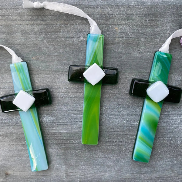 Friend - Stained Glass Cross