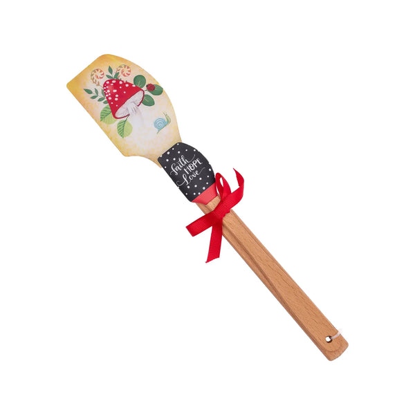 Merry Mushroom Spatula Set: Faith, Hope, Love