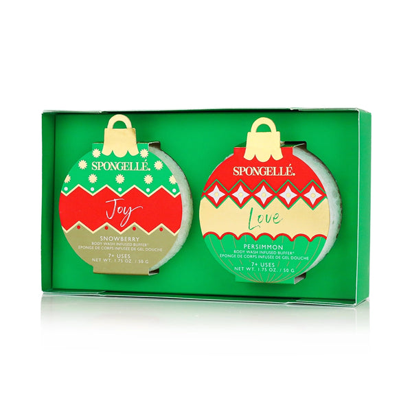 Spongelle - Deck the Halls Holiday Ornament Gift Set