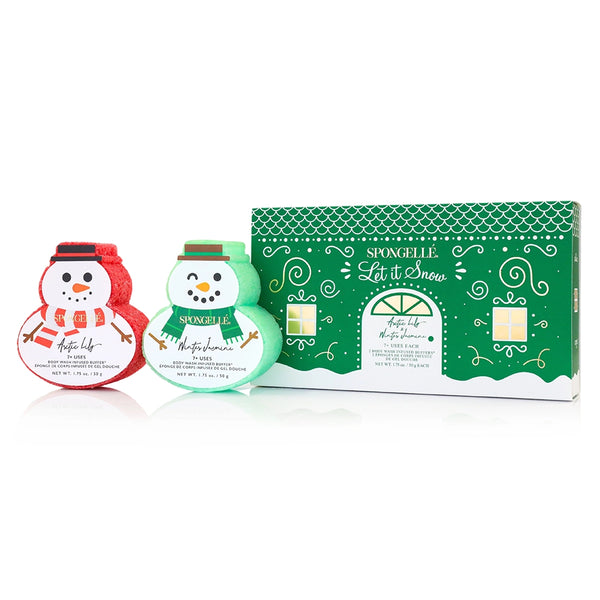 Spongelle - Let It Snow - Snowman Gift Set - SALE