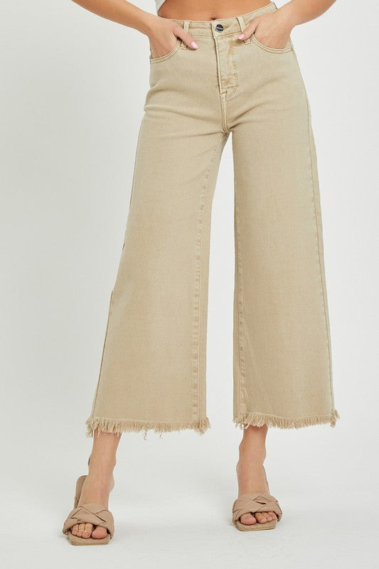 High-Rise Cozy Wool-Blend Wide-Leg Pant in Vince Products