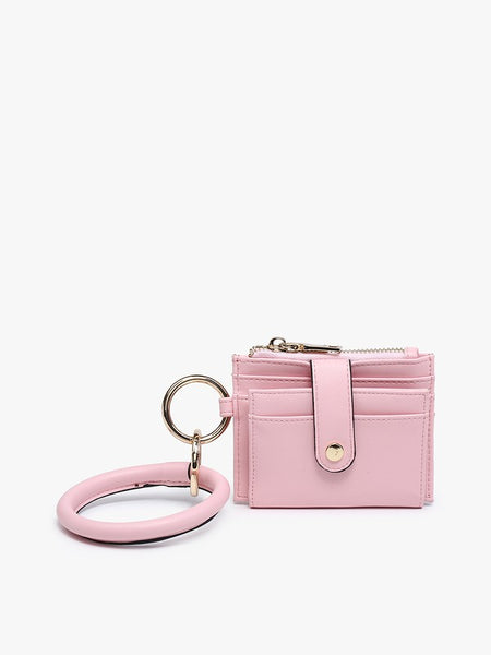 Bangle ID/Card Holder Wallet - Light Pink