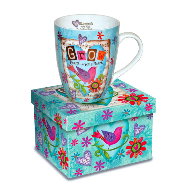 Grow Peace Bird - Ceramic Mug