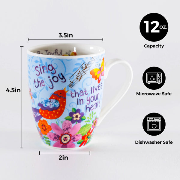 Sing Joy Bird - Ceramic Mug