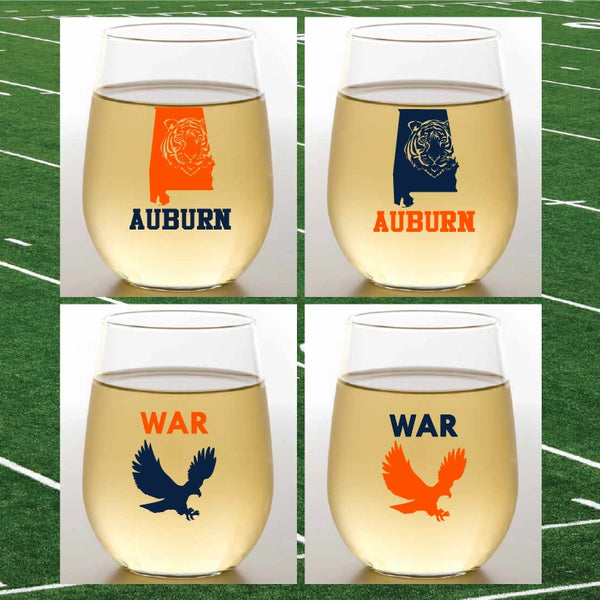 Auburn Shatterproof Wine Glass Set - 4 pack