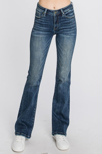 Mid Rise Classic Bootcut Jeans