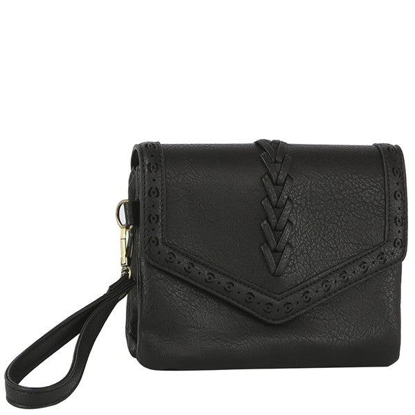 Clutch Crossbody Bag - Black