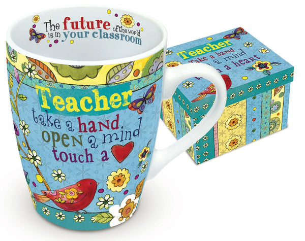 Teacher Hearts N’ Hugs Ceramic Mug