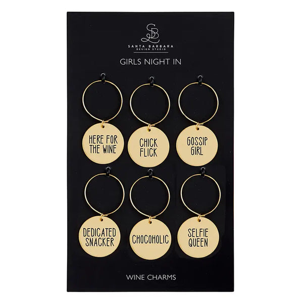 Wine Charm Set - Girls Night In