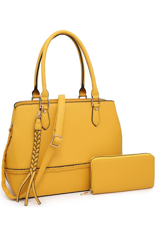 2- in-1 Satchel - Yellow