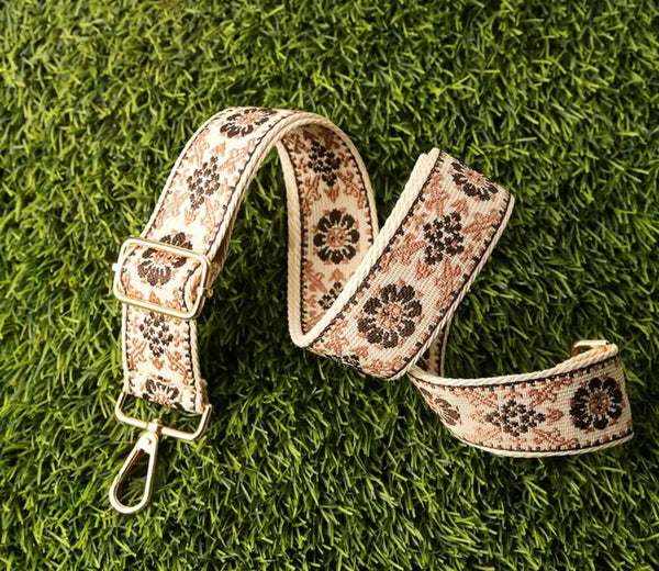 Guitar Strap Bag Accessory - Beige