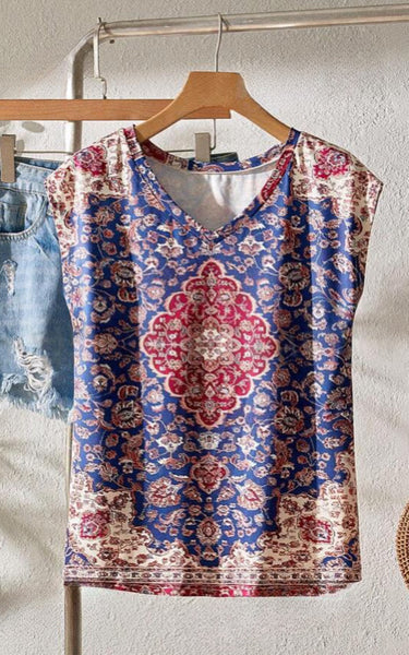 Bohemian Printed Top - Multi