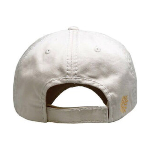 “Sun Kissed” Vintage Washed Ball Cap - Stone